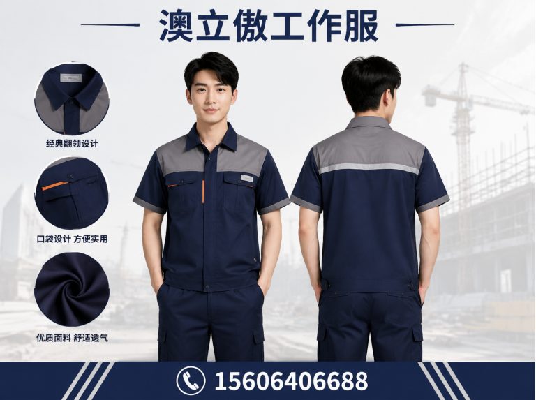 平阴县工装马甲展示图